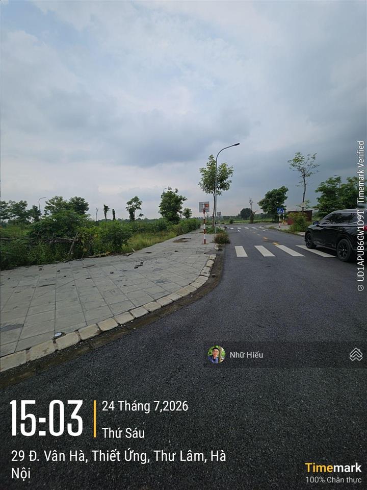 Cơ hội đầu tư bắt đáy lô góc đất tái định cư thư lâm, 82.25m2, giá đầu tư cực ngon