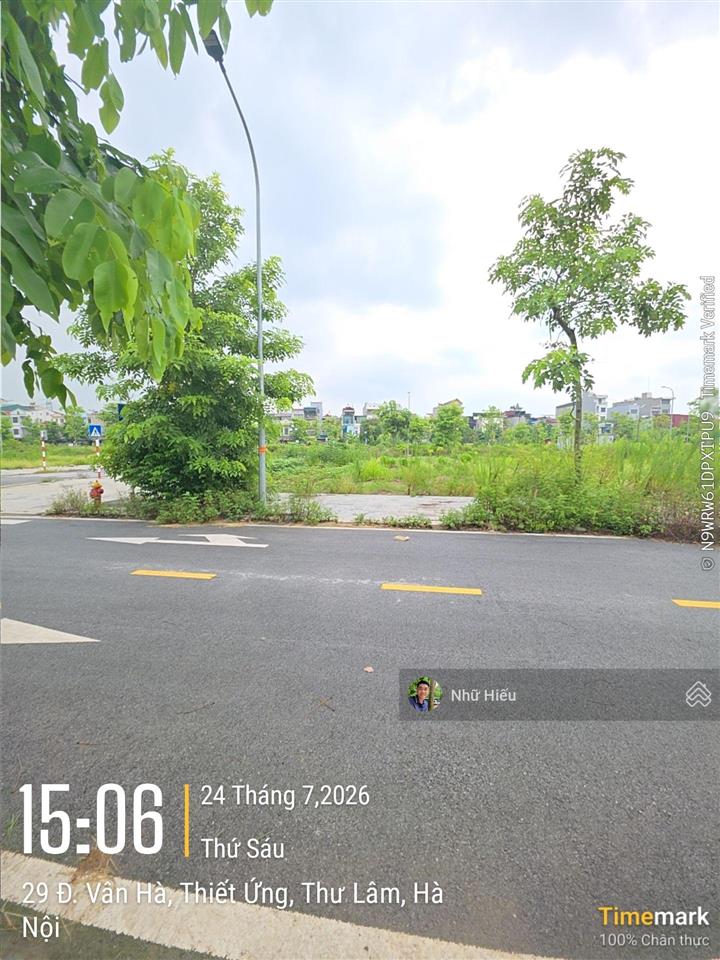 Cơ hội đầu tư bắt đáy lô góc đất tái định cư thư lâm, 82.25m2, giá đầu tư cực ngon