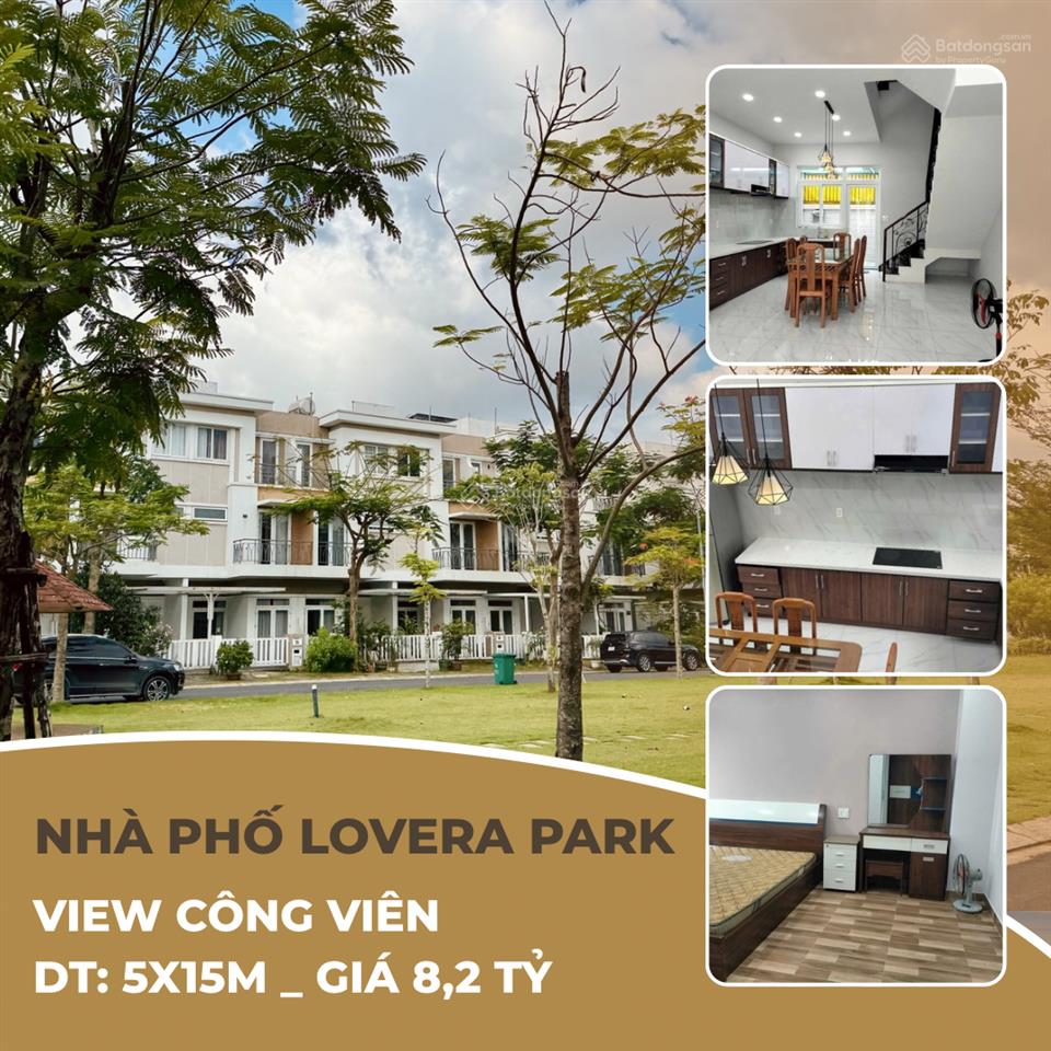 Nhà phố lovera park khang điền, kdc phong phú 4, bình hưng, tp. hcm  75m2, giá 7 tỷ 350
