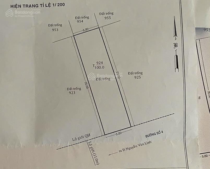 Bán lô đất 100m2 tại kdc bình điền, phường 7, quận 8  giá đầu tư