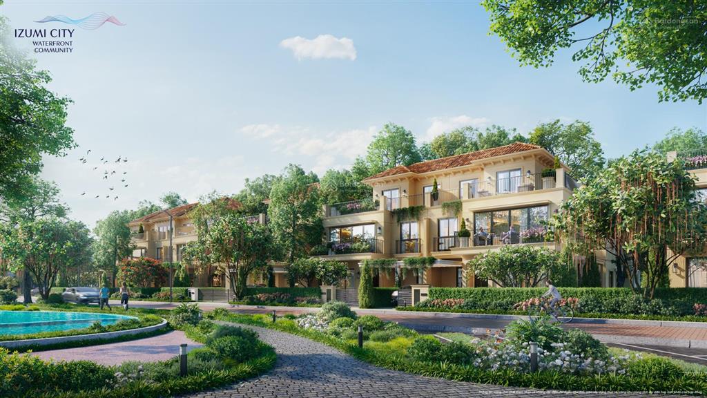 Bán nhà phố izumi city nam long tại biên hòa, khu đô thị đẹp, phù hợp an cư lâu dài, giá từ 7.8 tỷ