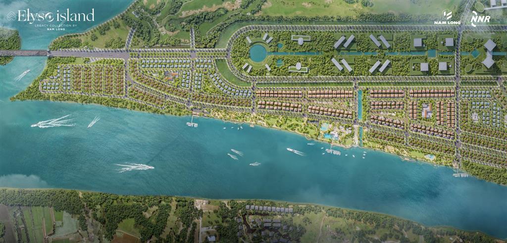 Bán biệt thự song lập elyse island 200m² đảo đại phước  18 tỷ/căn (đã vat)  20% năm 2026