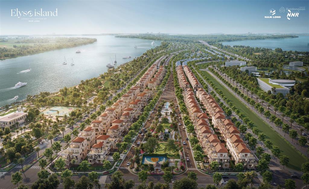 Bán đơn lập trực diện sông elyse island  quỹ căn siêu hiếm  chiết khấu cao + htls 9%/năm