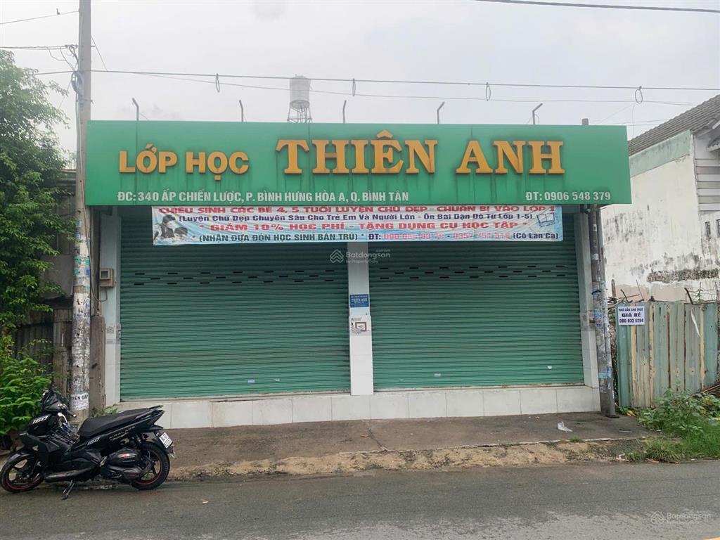 Cần bán gấp nhà 8 x 17m mặt tiền kd đường âp chiến lược p bhha q bình tân