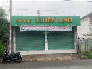 Cần bán gấp nhà 8 x 17m mặt tiền kd đường âp chiến lược p bhha q bình tân