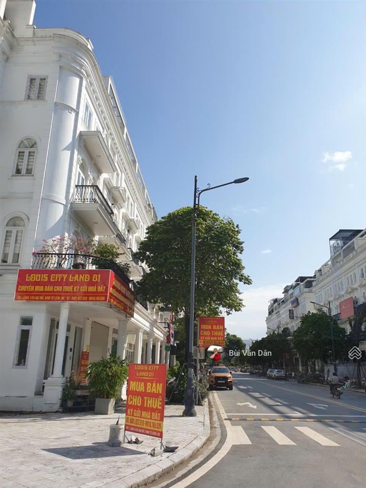 Phòng bán hàng dự án louis city đại mỗ  nam từ liêm dt từ 90m²  300m2 chỉ từ 24 tỷ   mr dân