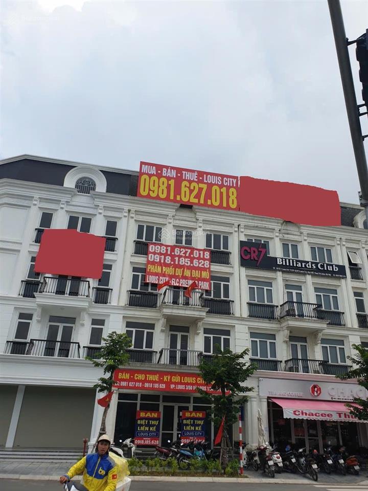 Phòng bán hàng dự án louis city đại mỗ  nam từ liêm dt từ 90m²  300m2 chỉ từ 24 tỷ   mr dân