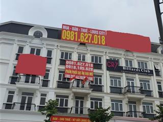 Phòng bán hàng dự án louis city đại mỗ  nam từ liêm dt từ 90m²  300m2 chỉ từ 24 tỷ   mr dân
