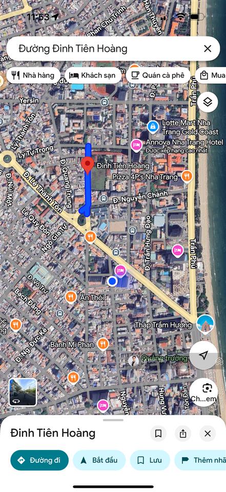 Cho thuê nhà nguyên căn mặt tiền đường đinh tiên hoàng giá 30 triệu/tháng