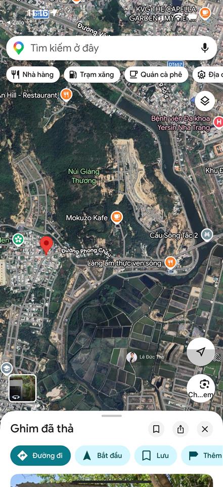 Bán đất đường phong châu, nam nha trang, ngang 10m dài 25m. giá tốt