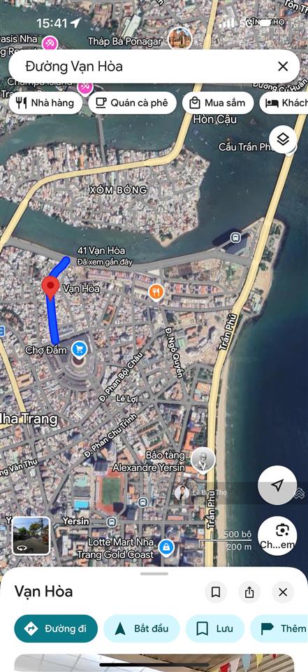Nhà đẹp mặt tiền gần biển, gần chợ đầm. 87.4m2 ngang hơn 5m. giá chỉ 8,8 tỷ