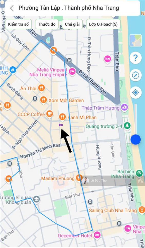 Bán nhà đường nguyễn thị minh khai  gần biển  vị trí đông khách du lịch. 71,5m2 giá chỉ 15 tỷ