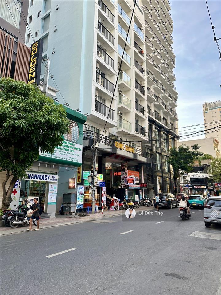 Bán nhà mặt phố hùng vương, khu phố tây nha trang. diện tích 237,5m2 ngang 10m. giá bán 89 tỷ