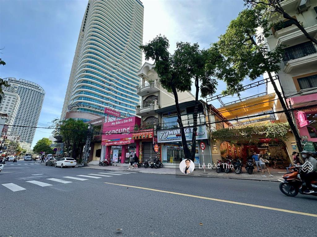 Căn góc 2 mặt tiền nguyễn thị minh khai  nha trang. diện tích 106m2 ôm góc 19m. giá 69 tỷ