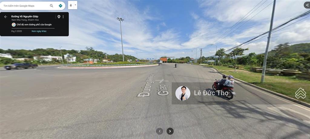 Cho thuê đất 2 mặt tiền võ nguyên giáp, ngay vòng xoay vĩnh thái. diện tích 1350m2 thổ cư