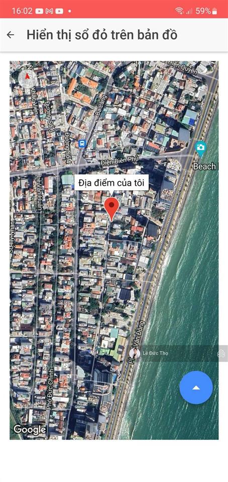 Bán đất đường dương hiến quyền, gần biển nha trang, diện tích 230m2, ngang gần 10m. giá chỉ 90tr/m2