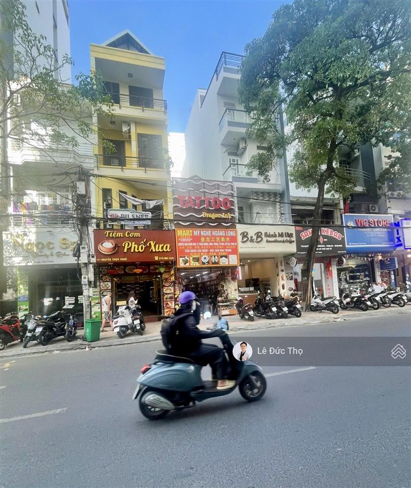 Cho thuê nhà mặt tiền đường nguyễn thiện thuật  nha trang, đông khách du lịch