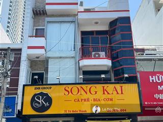 Cho thuê nhà mặt tiền đường tô hiến thành, nha trang. ngang 7m dài 22m. giá 100 triệu