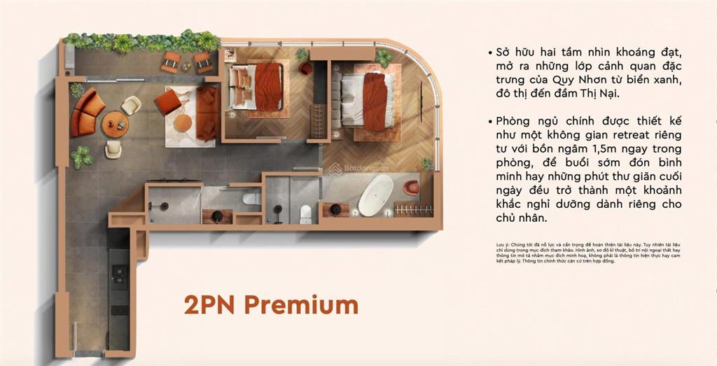 Q'terra quy nhơn vị trí trung tâm, giá chỉ từ 2,5 tỷ full nội thất chuẩn khách sạn 5 sao