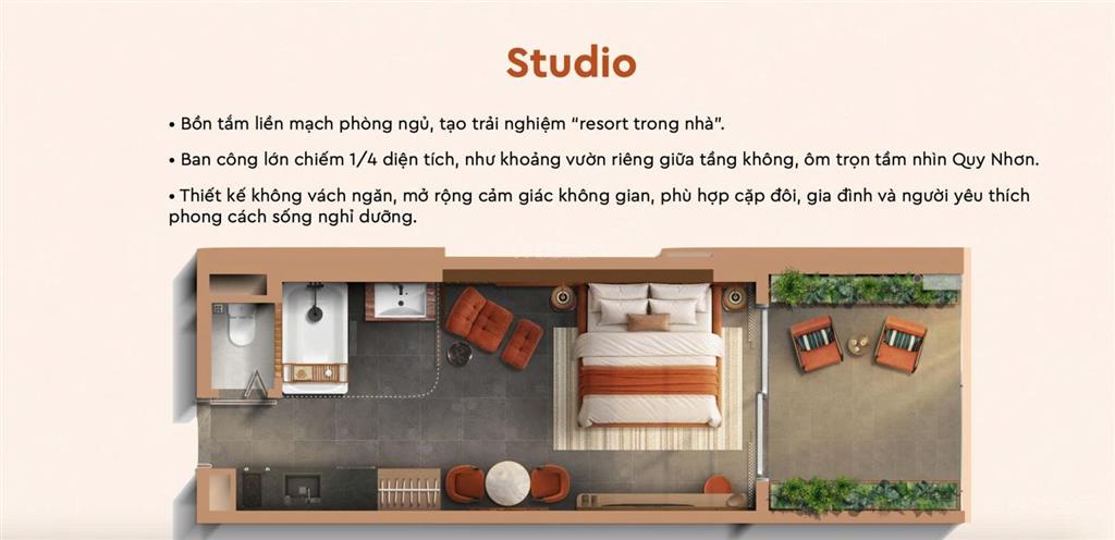 Q'terra quy nhơn vị trí trung tâm, giá chỉ từ 2,5 tỷ full nội thất chuẩn khách sạn 5 sao