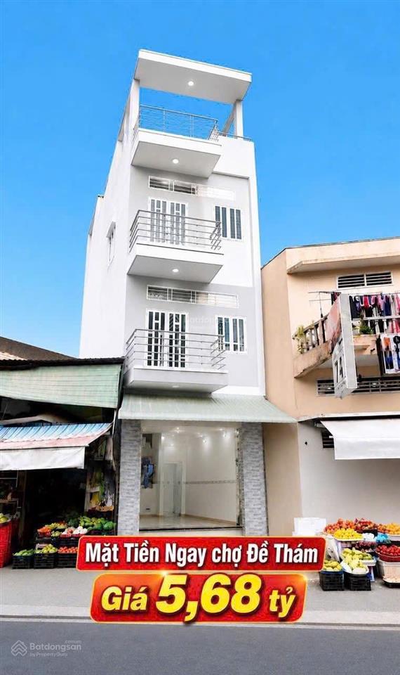 Nhà 2 lầu đúc mặt tiền đường đề thám, thuận tiện kinh doanh mua bán