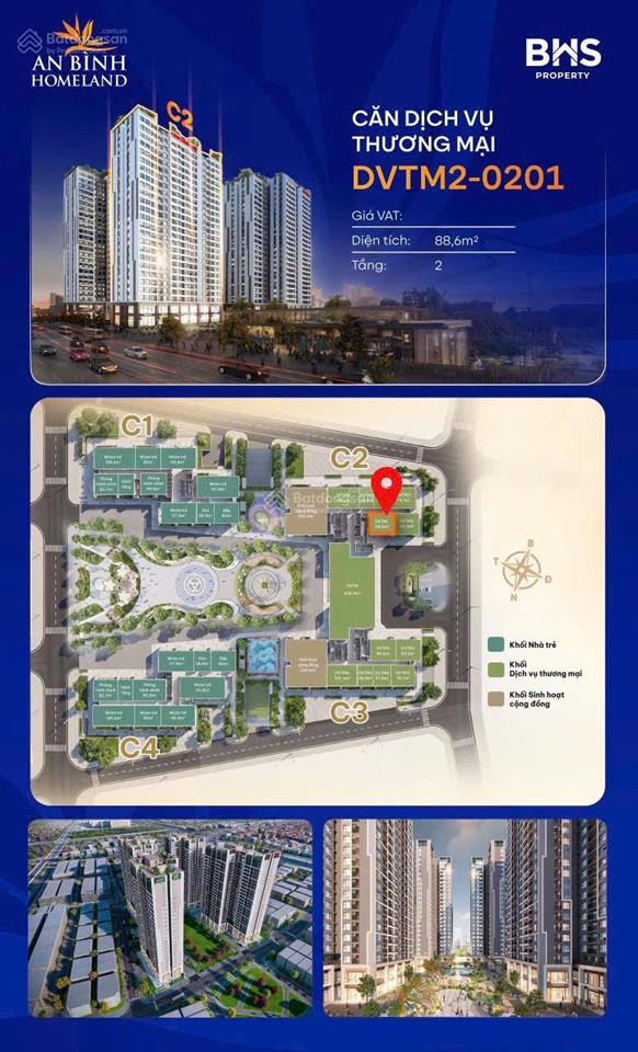 Cần bán shop chân đế dự án an bình home land giá nhỉnh 5 tỷ  0973 421 ***