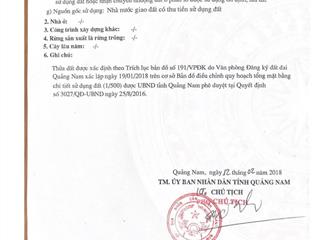 Bán đất mặt tiền đường dũng sĩ điện ngọc, phường điện ngọc, thị xã điện bàn