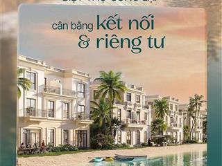 Biệt thự đơn lập vịnh tiên 280m2 giá chỉ 32 tỷ , thanh toán 4,8 tỷ sở hữu ngay