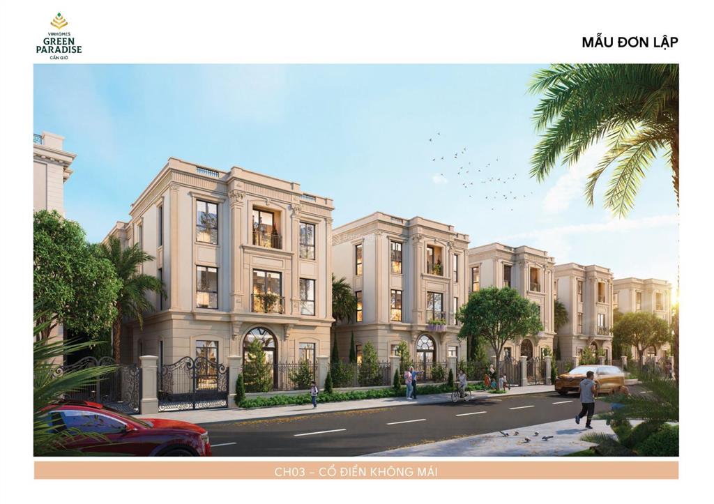 Biệt thự vinhomes cần giờ  giá 25 tỷ 200m2