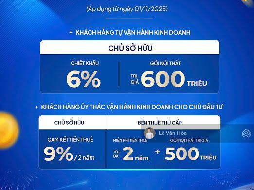 Shophouse xẻ khe mặt đường 45m, dt 96m2 x 5 tầng, giá ngoại giao ck 45% còn 14,7 tỷ