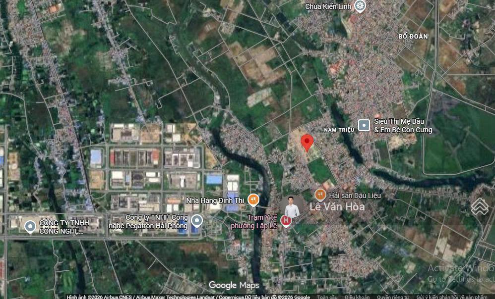 Bán lô áp góc đấu giá lập lễ  84m2 ngang 6m, hướng view biệt thự, công viên