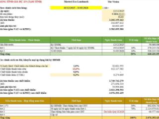 Em cần nhượng căn 1pn + , tầng trung, view đẹp, giá đợt 1, được chọn pa tt masteri era landmark