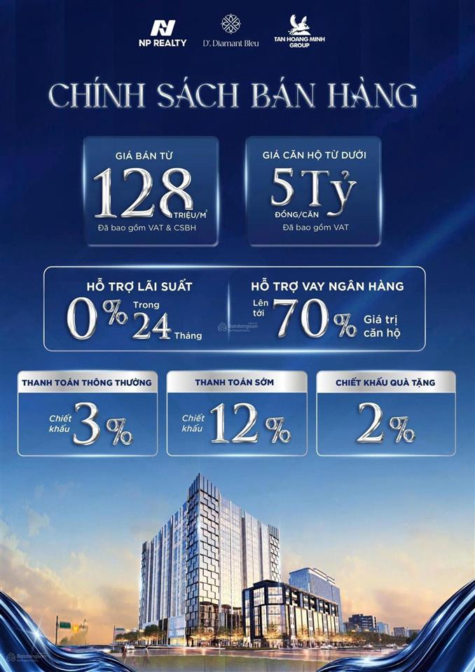 Cập nhật bảng hàng diamant bleu  việt hưng  căn đẹp  full chính sách