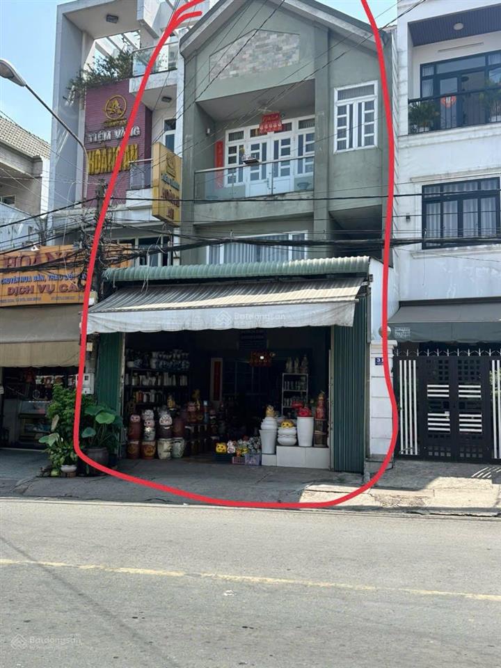 Bán hoặc cho thuê nhà phố mặt tiền chợ, đường lý tự trọng, nhà 1 trệt 2 lầu