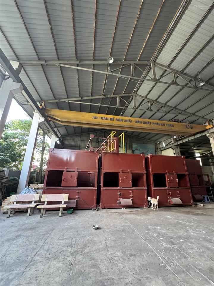 Cho thuê nhà xưởng kcn thạch thất quốc oai dt 3.200m2 có cầu trục, trạm biến áp