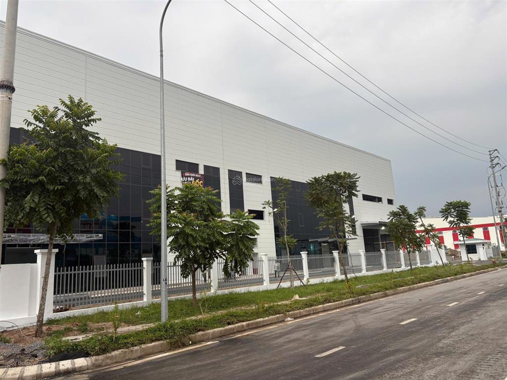 Cho thuê kho xưởng kcn ân thi hưng yên dt 7000m2 (3500 x 2 tầng)