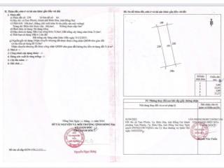 Duy nhất tại tam phước 1 lô đất giá hời
