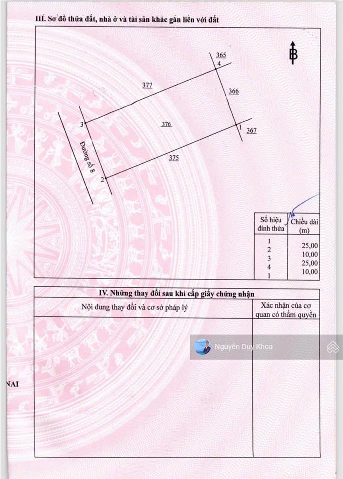 250m2 full thổ cư. mất 5 phút vào sân bay long thành.