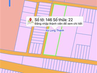 Lợi nhuận 50% nếu đầu tư lô đất này. dành cho khách hàng có nhu cầu phân lô.