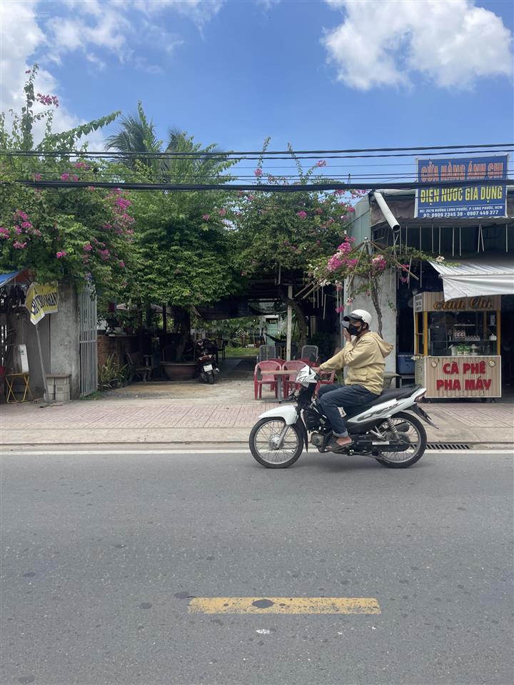 Đất mặt tiền long phước cạnh đại học luật, long phước, quận 9, thích hợp xây căn hộ dịch vụ