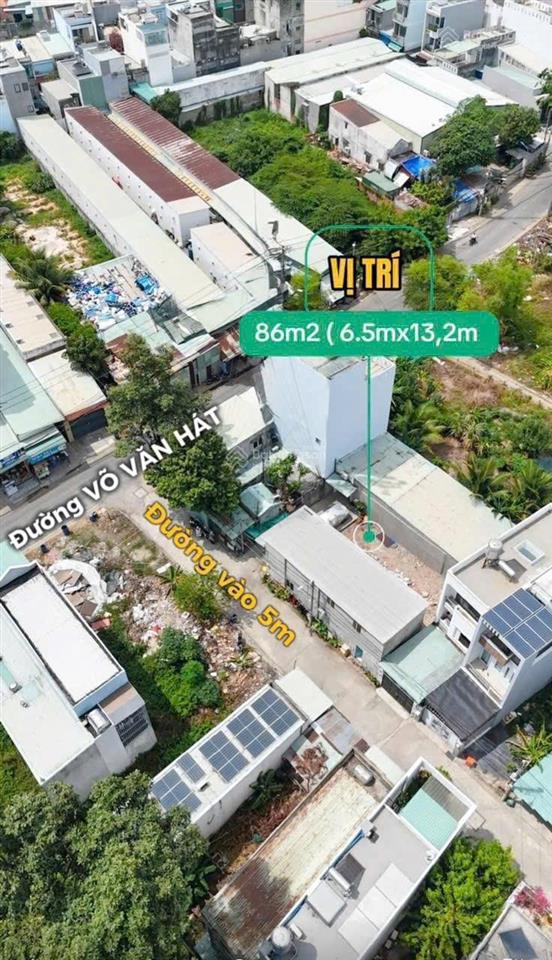 Kẹt tiền bán gấp 86m2 võ văn hát ngang 6.5m