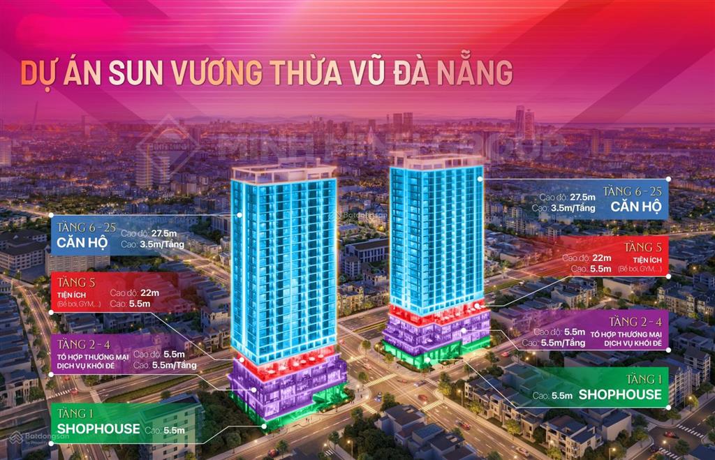 Chính chủ cần bán căn hộ sun costa đường vương thừa vũ, ngay bãi tắm mỹ khê. 0% lãi suất 30 tháng