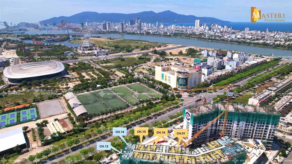 Độc quyền căn view sông thành phố, pháo hoa dự án masteri rivera chiết khấu khủng
