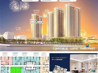 Chốt suất vàng 1pn+1 capital square, cơ hội hiếm, đầu tư ngay gđ 1, bao giá toàn thị trường