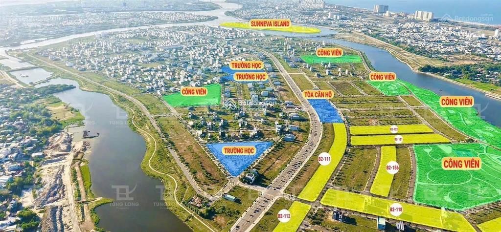 Lô góc ngã tư đường bờ quan 3 siêu đẹp gần sông , công viên giá gốc cdt sun group ngang 9,2m