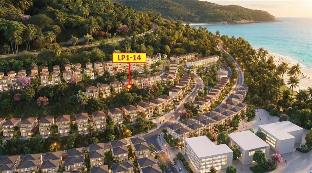 Săn hàng hiếm biệt thự đơn lập sườn đồi view biển lp  11 tại vin hải vân bay