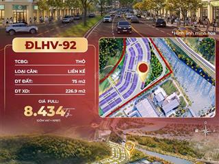 Hàng hiếm, đại lộ hải vân, căn 112, 4 tầng, đại lộ 25m, sau lưng công viên 1,2ha, giá chỉ 8,2 tỷ