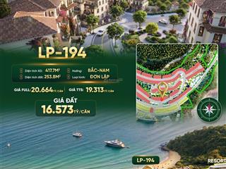 Siêu phẩm lp194 biệt thự đơn lập đẹp vinhomes hải vân bay