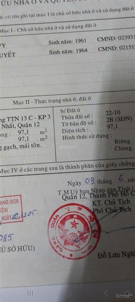 Bán nhà cắp 4 hẻm thông 5m ô bàn cờ chợ lac quang phường tân thới nhất qu12 dt96m2 giá 6,3 tỷ