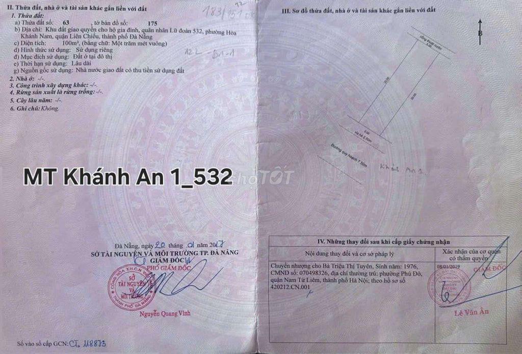 bán đất thổ cư
